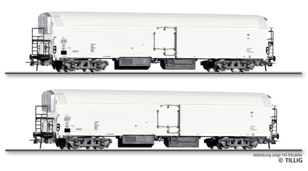 TT Maschinenkühlwagen-Paar/4-a. DR-4 weiß