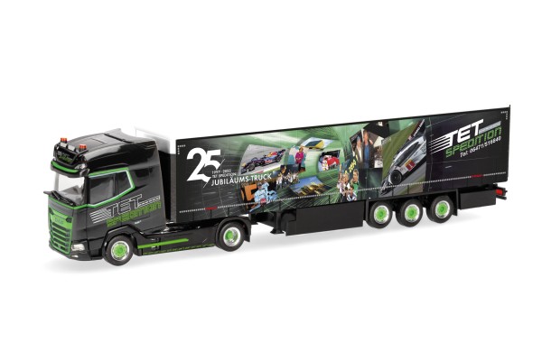87 DAF XG+ GardinenplanenSattelzug "TET/Jubiläum"