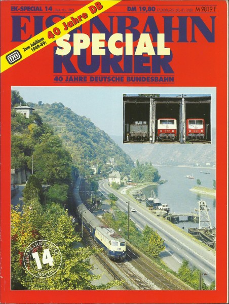 Heft 40 Jahre Deutsche Bundesbahn - 1949-89
