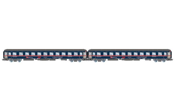 H0 Liegewagen-SET Bvcmz248.5, NightJet, 2-tlg. Blau