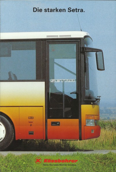 Heft 1994 Prospekt - Die starken Setra.