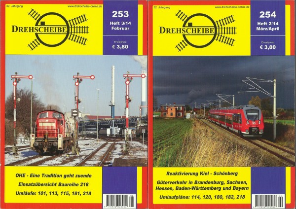 Heft 2014 Jahrgang Drehscheibe Heft 253-260