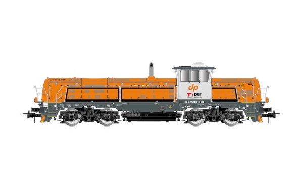 H0 Diesellok EffiShunter 1000, Dinazzano Po/TPER Orange-Grau