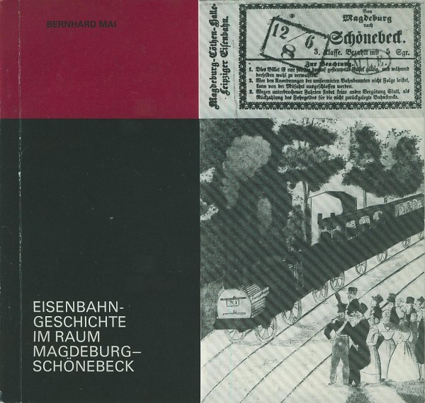 Buch Eisenbahngeschichte im Raum Magdeburg-Schönebeck
