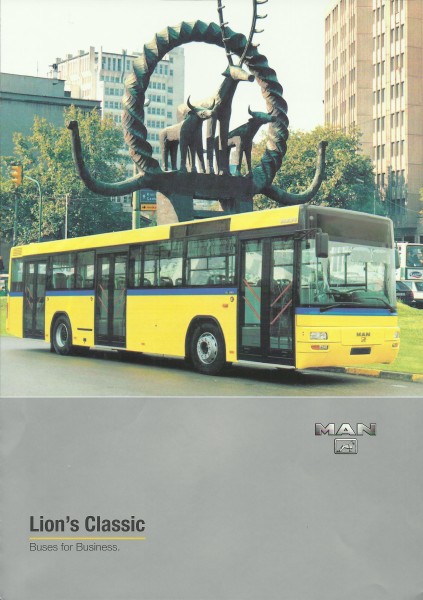 Heft 2004 Prospekt - MAN - Lion's Classic - Buses for Business