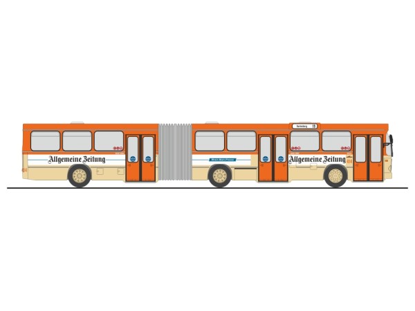 87 MAN SG 192 Allgemeine Zeitung Mainz