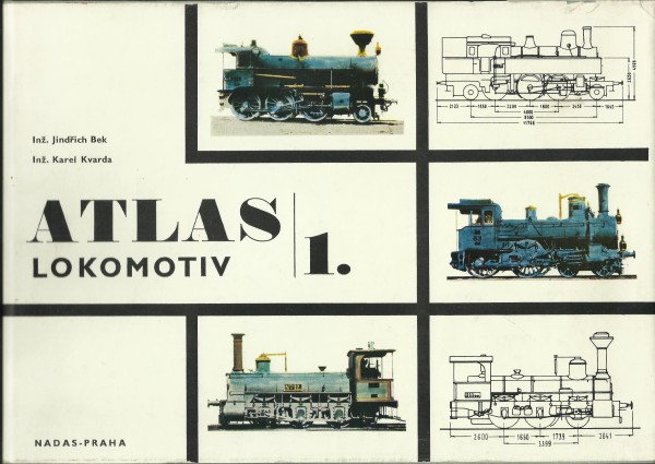 Buch Atlas Lokomotiv 1. (1970) Band 1: Parni tracke