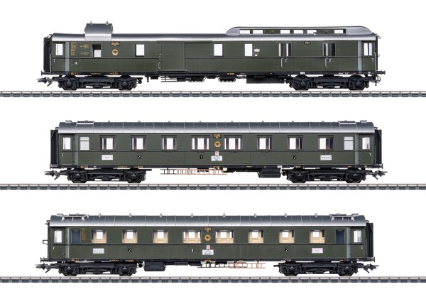 H0 Schnellzugwagen-Set FD 226 zur BR 01 DRG Ep.II