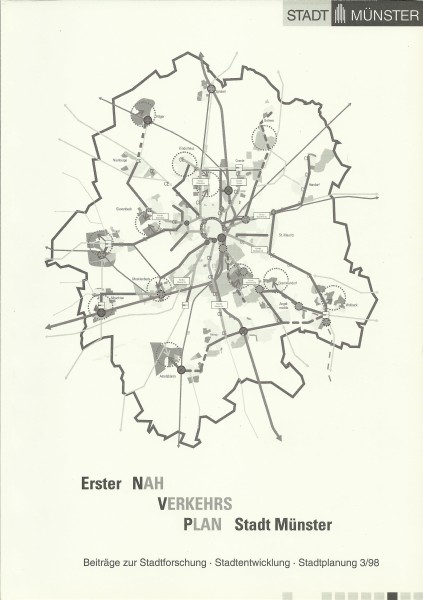 Buch Erster NahVerkehrsPlan - Stadt Münster