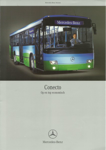 Heft 2001 Prospekt Mercedes-Benz - Conecto - Op en top economisch