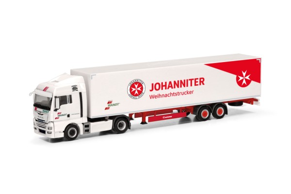 87 MAN TGX XLX/E6 Koffer-Sattelzug "Wandt/Johanniter Weihnachtstruck"