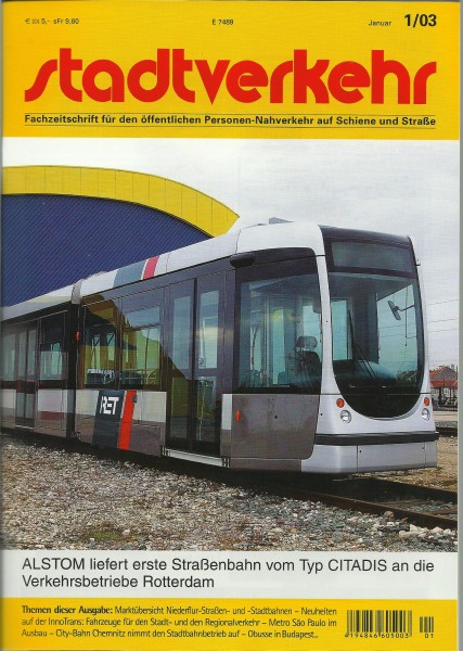 Heft 2003 Jahrgang Stadtverkehr