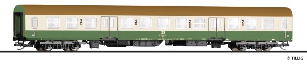TT NV-Wagen 2.Kl. Bmhe DR-4 creme/grün