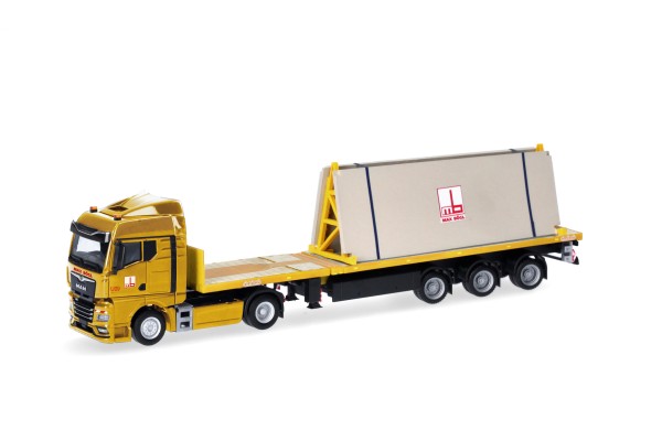 H0 MAN TGX GM Max Bögl mit Wänden VEDES-Sondermodell