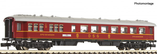 N F-Zug Speisewagen/4-achs.DB Ep.III rot