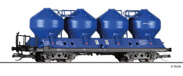 TT Staubsilowagen/4-a. Uacs PKP-Cargo-6 blau