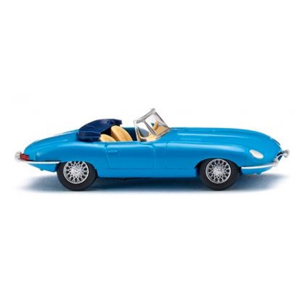 87 Jaguar E-Type Roadster - blau