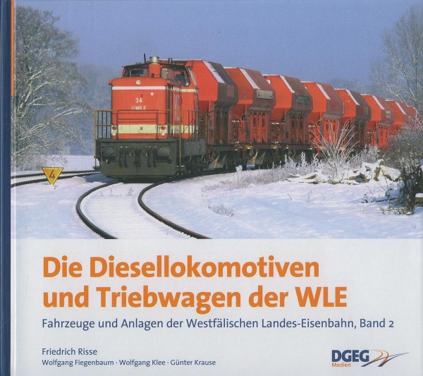 Buch Die Diesellokomotiven und Triebwagen der WLE