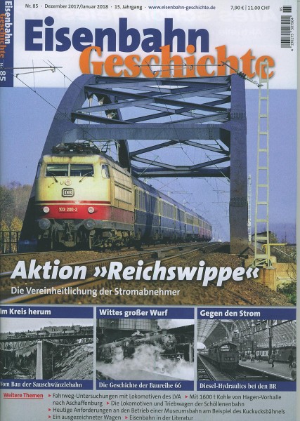 Heft Eisenbahn-Geschichte Nr. 085