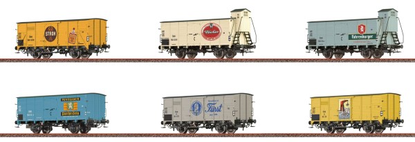 H0 Güterwagen-Set G10 ÖSTERREICH, AC 6-tlg