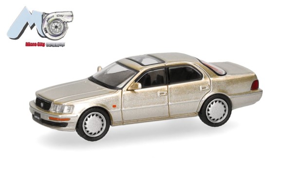 87 Lexus LS400, goldmetallic