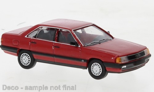 87 Audi 100 (C3) rot, 1982,