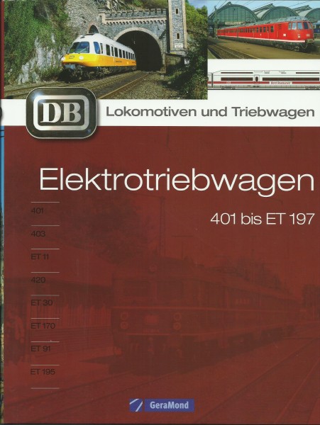 Buch Elektrotriebwagen - 401 bis ET197