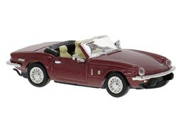 87 Triumph Spitfire in rot metallic