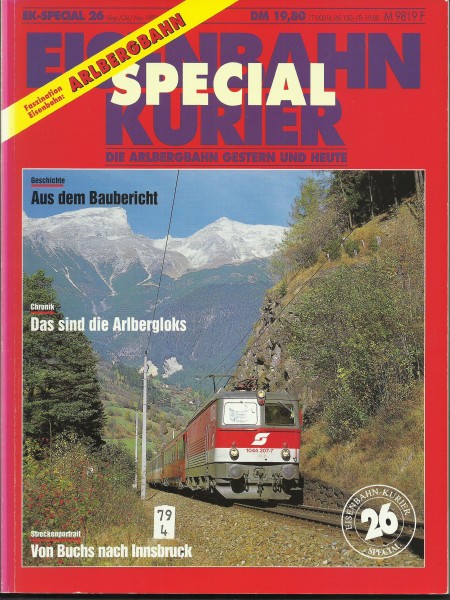 Buch Die Arlbergbahn gestern und heute