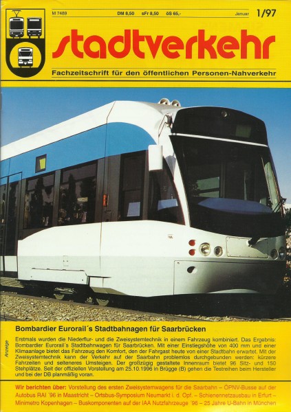 Heft 1997 Jahrgang Stadtverkehr