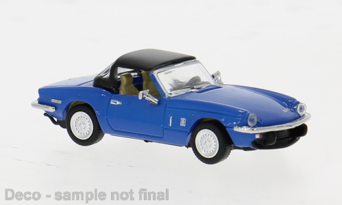 87 Triumph Spitfire +Verdeck, blau
