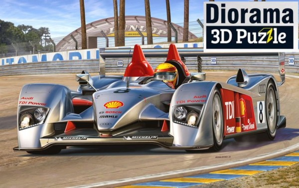 Audi R10 TDI Le Mans + 3D Puz