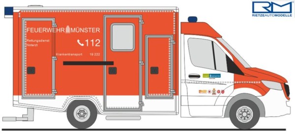 87 GSF RTW´18 Rettungsdienst Stadt Münster