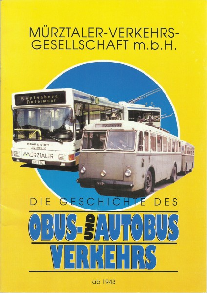 Buch Mürztaler-Verkehrs-Gesellschaft m.b.H. - Obus- und Autoverkehr