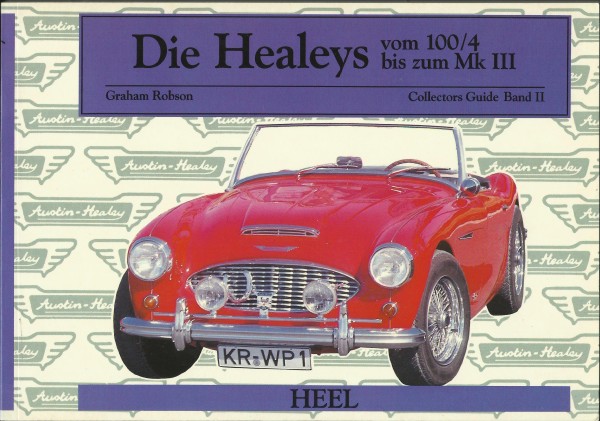 Buch Die Healeys vom 100/4 bis zum Mk III