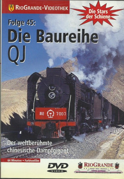 DVD: Die Baureihe QJ - Der chinesische Dampfgigant