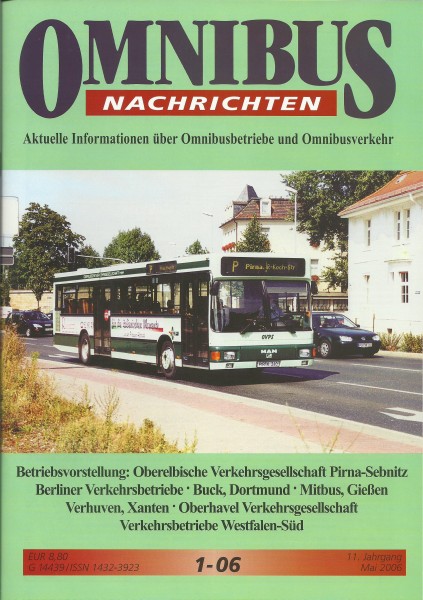 Heft 2006 Jahrgang Omnibus Nachrichten