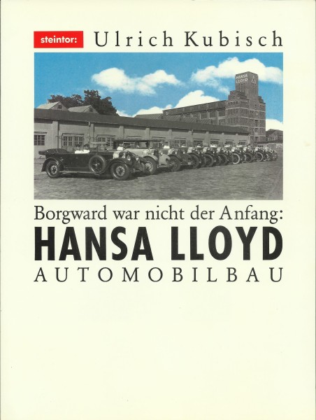 Buch Hansa Lloyd Automobilbau in Bremen und Varel