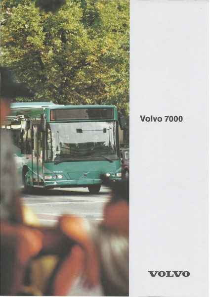 Heft Prospekt VOLVO - 7000