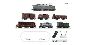 H0 z21 Digitalset: Elektrolokomotive E 52 mit Güterzug, DRG, Ep.2, DCC SOUND