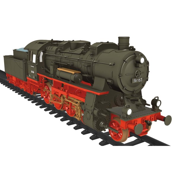 TT Dampflok BR 56.163 DR Ep.3 Rbd Dresden, Bw Riesa /mit SOUND + Rauch