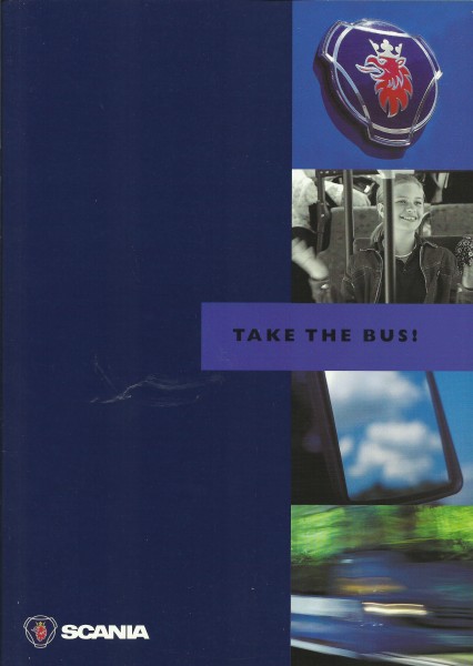 Buch Prospekt SCANIA - Take the Bus!