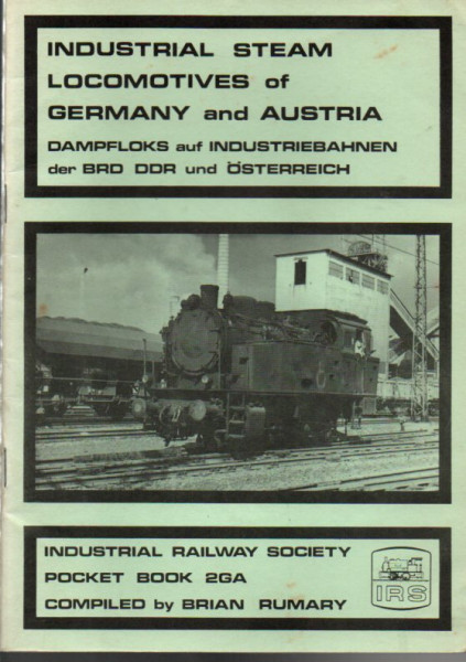 Buch Industrial Steam Locomotives of Germany and Austria