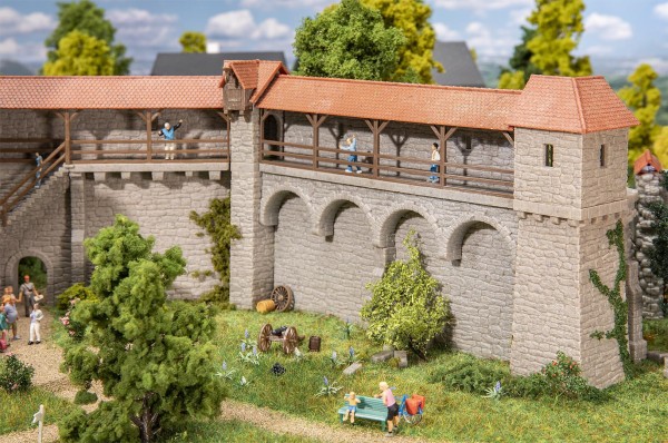 H0 Altstadtmauer-Set Wehrtürme Ep.I