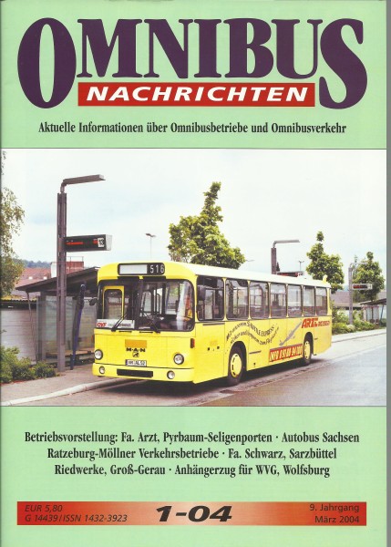 Heft 2004 Jahrgang Omnibus Nachrichten