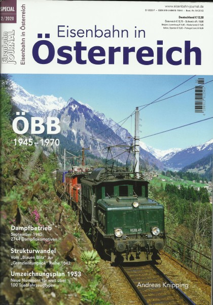 Heft Eisenbahn in Österreich - ÖBB 1945-1970
