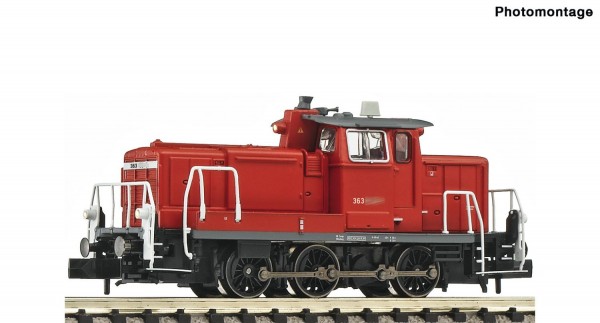 N Diesellokomotive BR 363 DBAG Ep.6 verkehrsrot DIGITAL