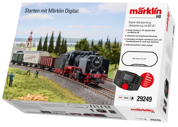 H0 Digital-Startpackung "Nahgüterzug mit BR 24" DB Ep.III