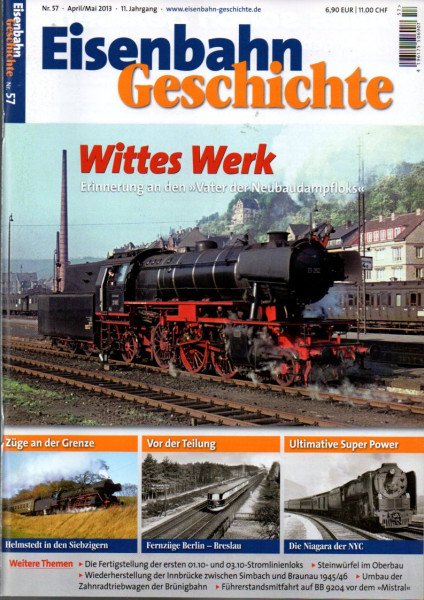 Heft Eisenbahn-Geschichte Nr. 057