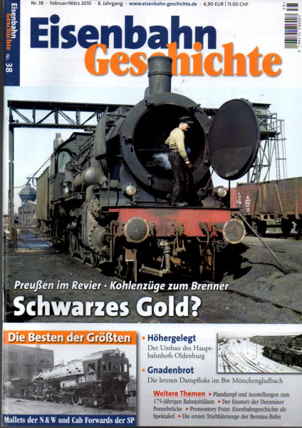 Heft Eisenbahn-Geschichte Nr. 038